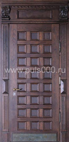 Металлическая элитная дверь с массивом дерева EL-894, цена 180 000  руб.